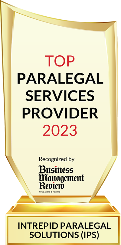 top paralegal services provider award icon